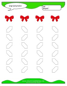 Çizgi Çalışma Sayfaları